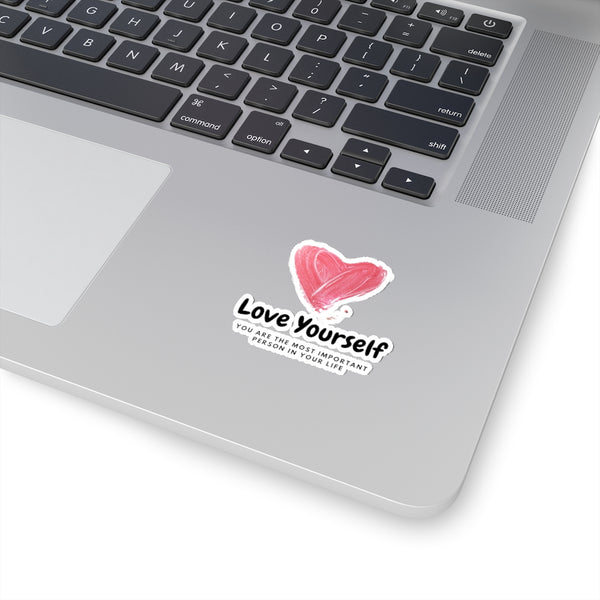 Love Yourself Kiss-Cut Stickers